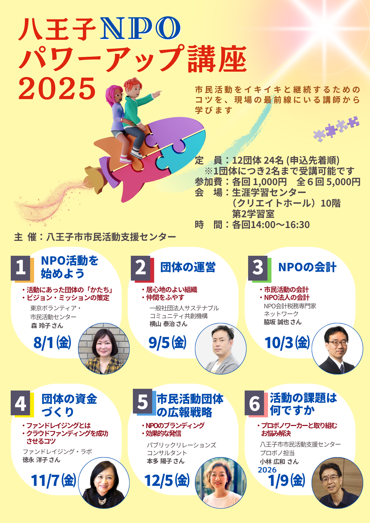 八王子NPOパワーアップ講座2025