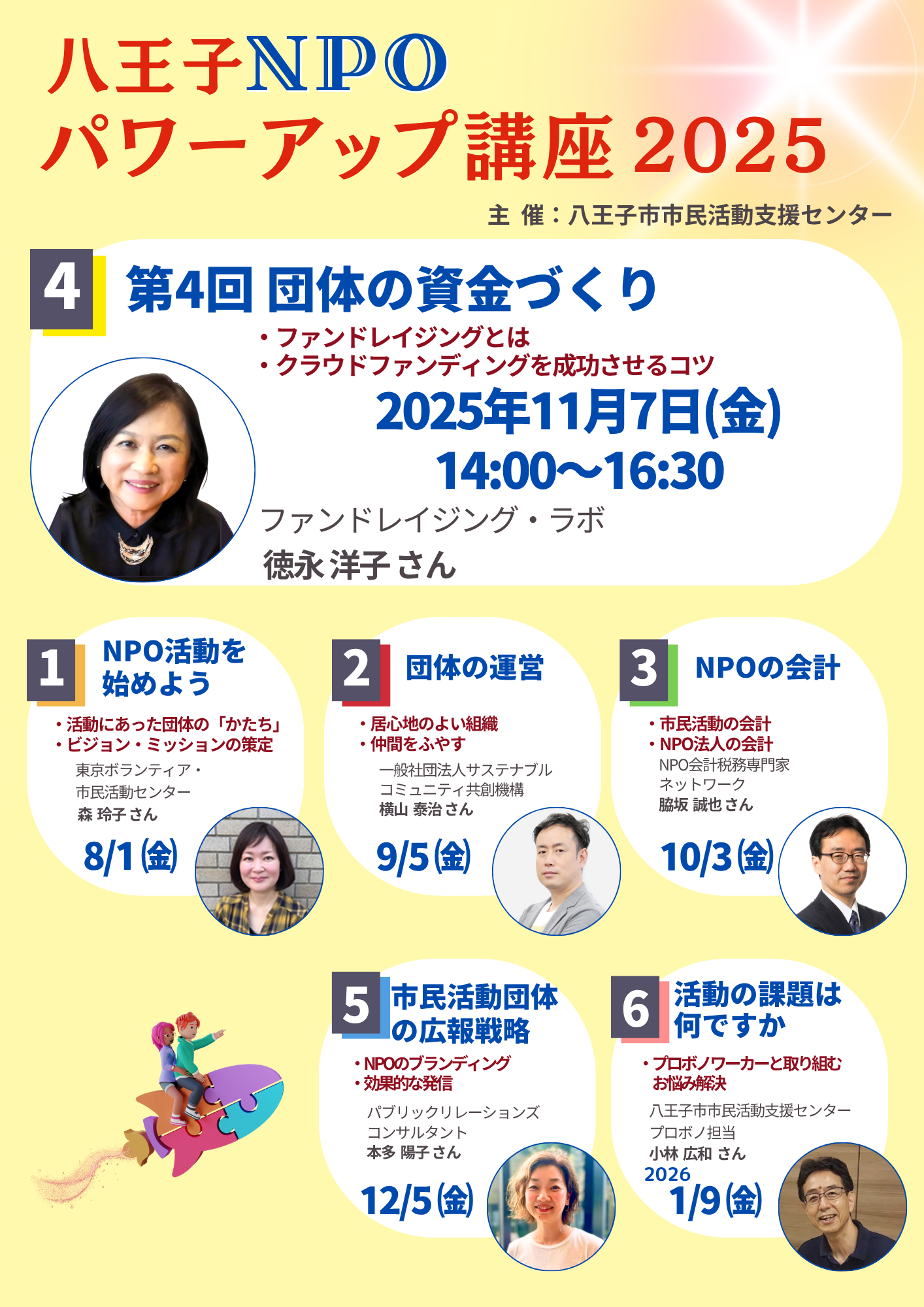 八王子NPOパワーアップ講座2025(4)
