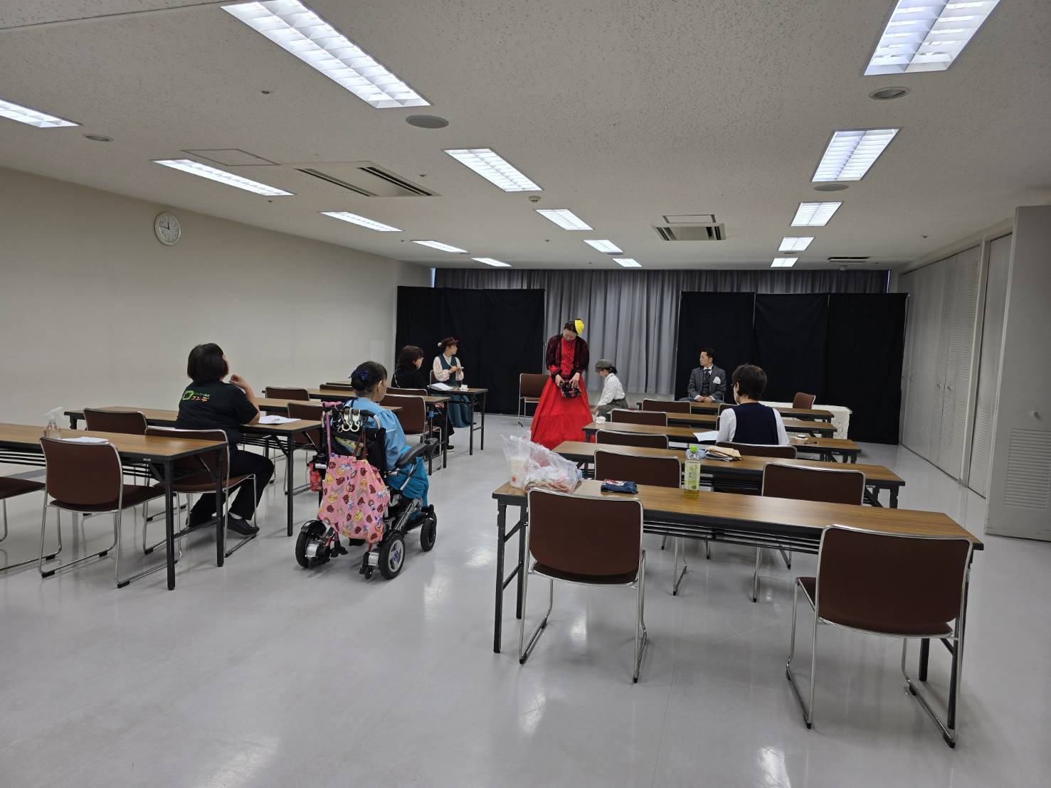 公演初日リハーサル