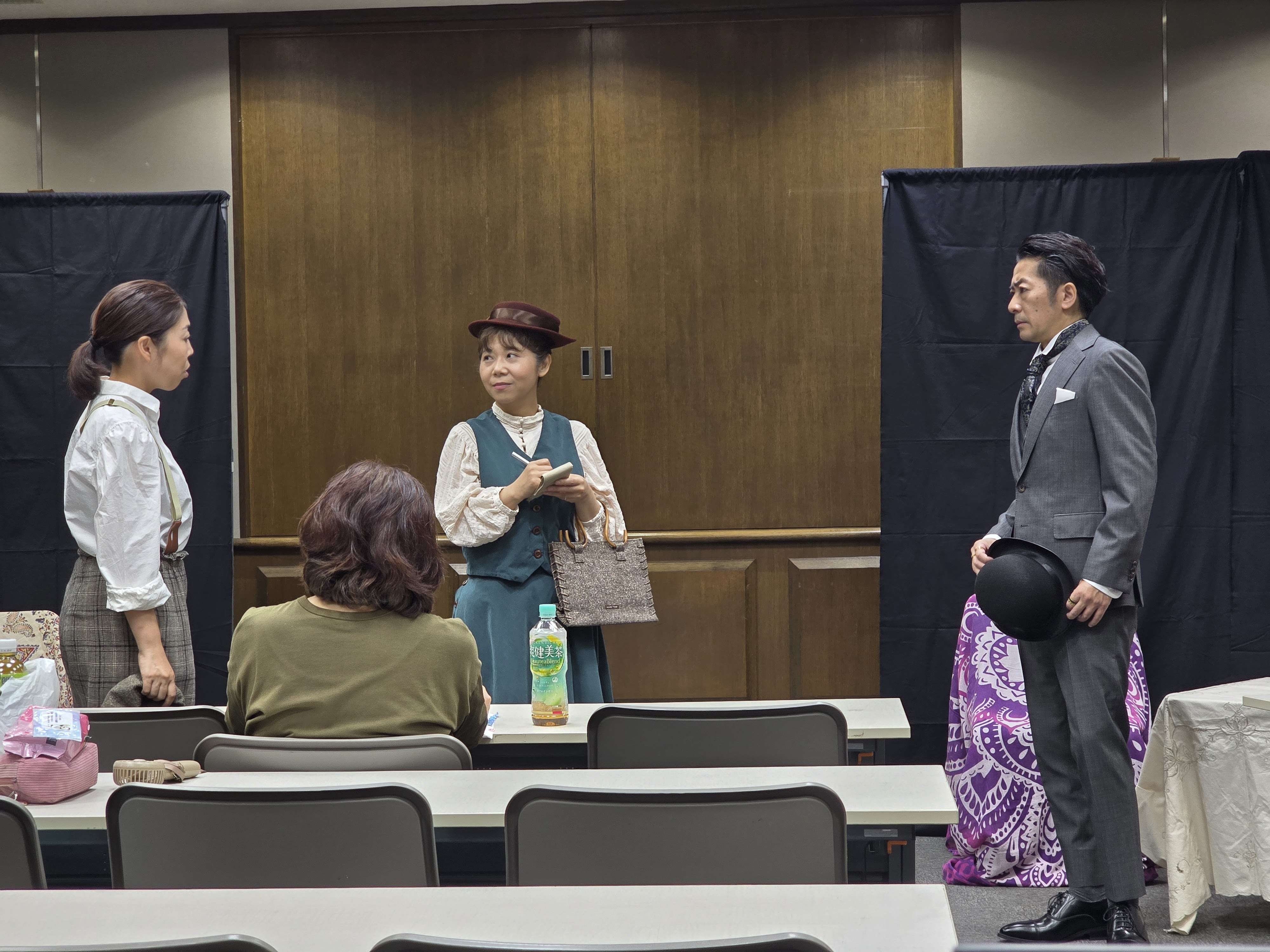 前回公演のリハーサル