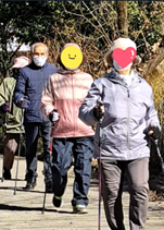 椚田運動公園のウオーキング