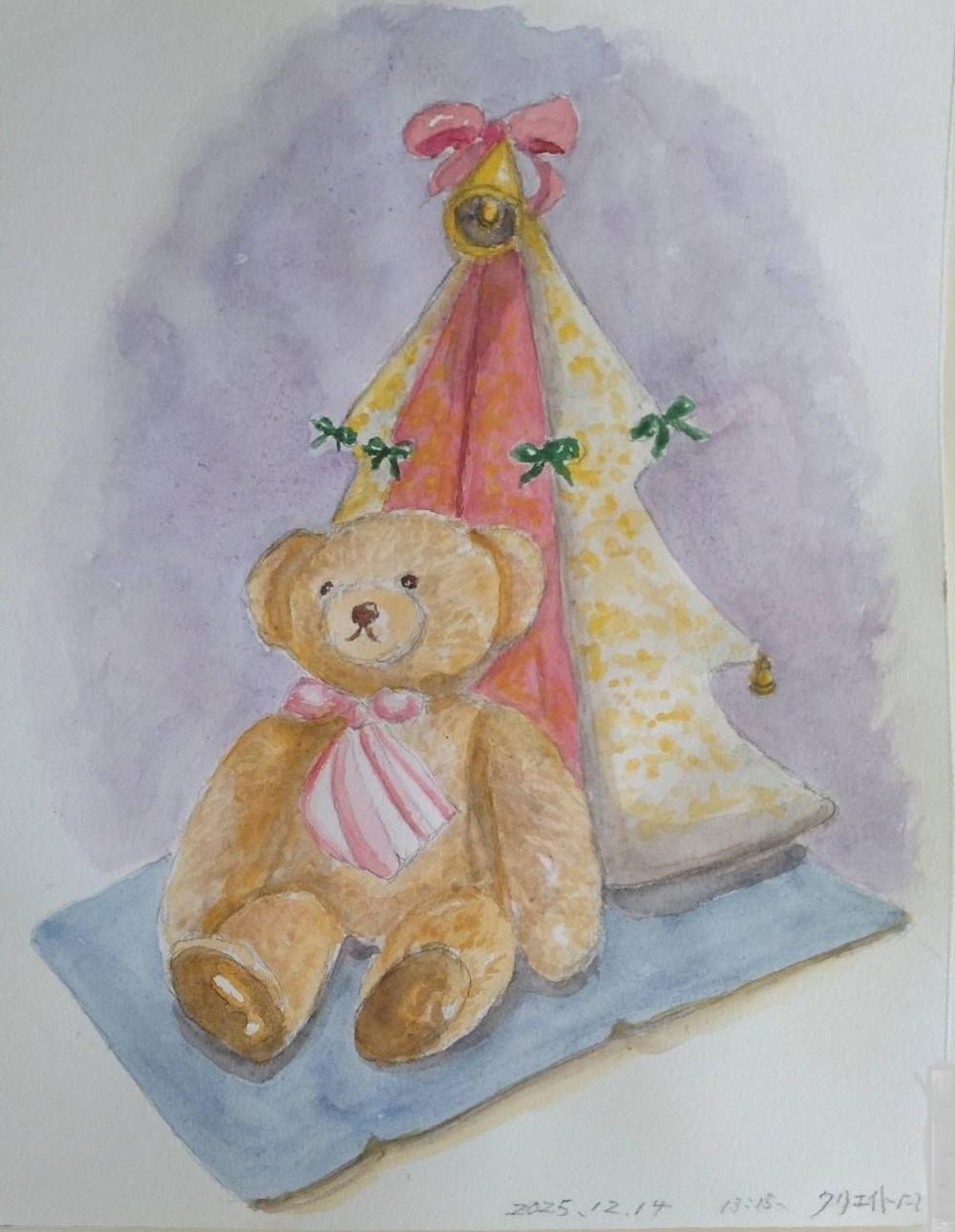 20251214 Tokoさん XマスG.＆ベア_fr2