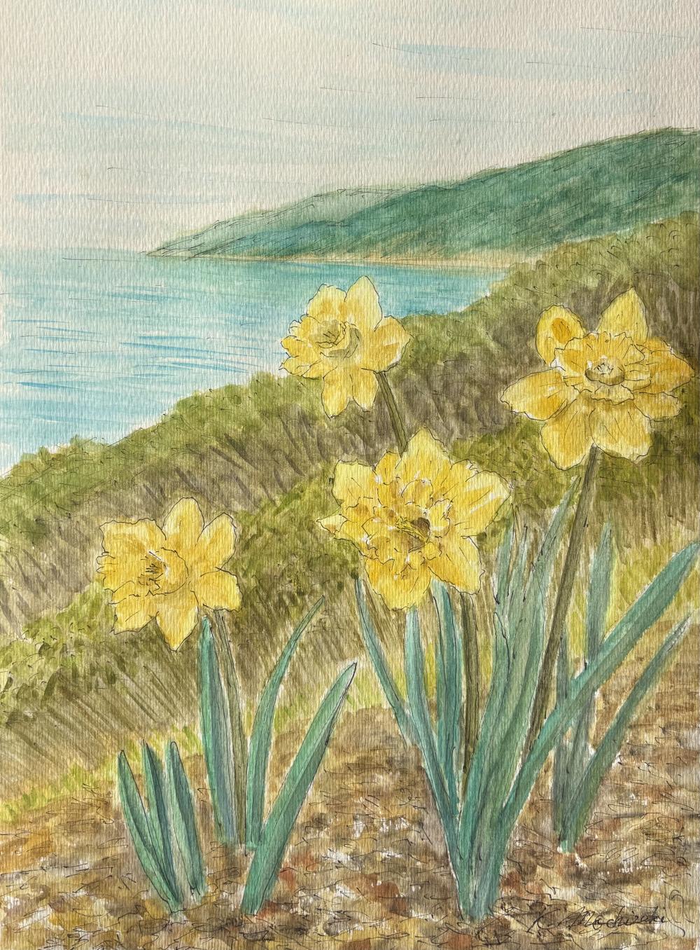 2026 0308 望月さん2 写真から「水仙花」