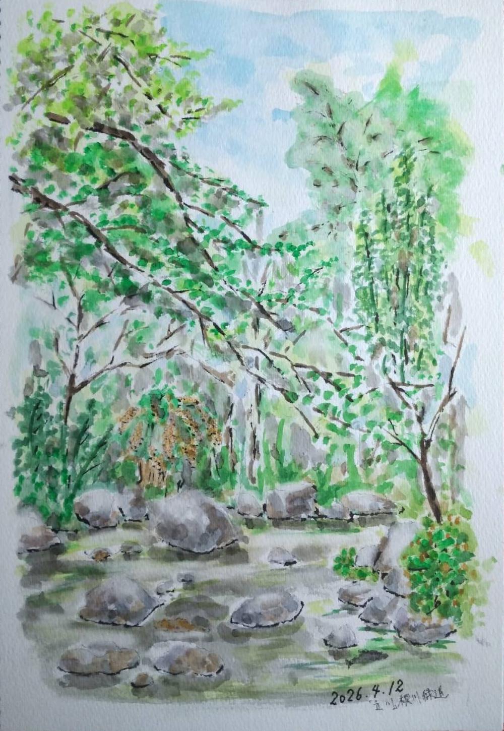 2026 0412 根川緑道 隆志さん_fr