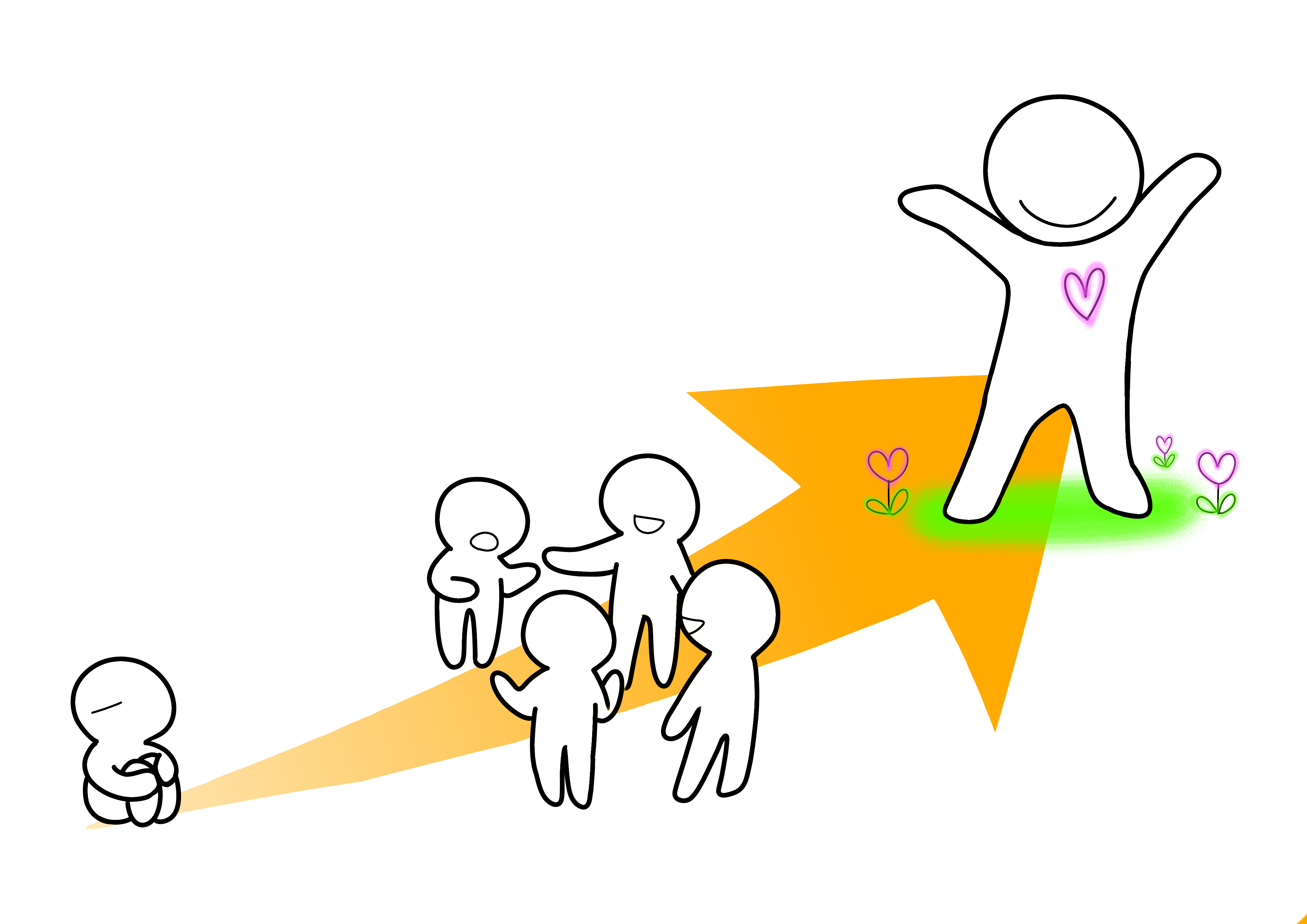 リーフレット イラスト